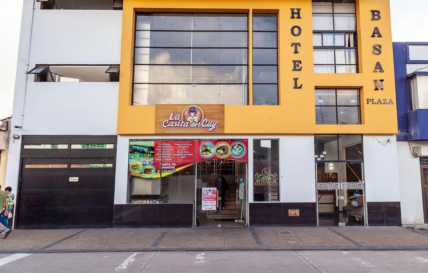 Hotel Basan Plaza Пасто Экстерьер фото